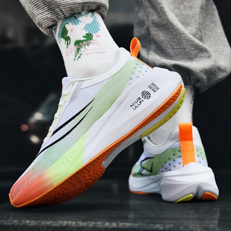 Red Rabbit 6Pro Full Palm Carbon Plate Running Shoes Boys Ultra Light Shock Absorption Running Sneaker Running Shoes For Junior High School Students - Image 5