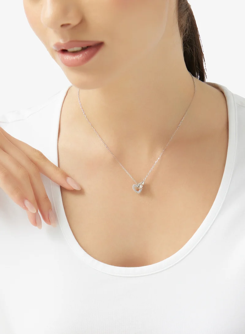 GUESS  Heart Links Chain Necklace for Women | Best Price UAE