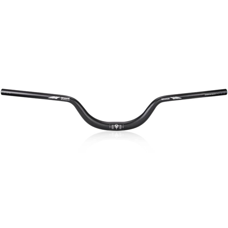 GEWAGE 31.8 Bike Handlebar - 25mm, 55mm, 70mm, 90mm,120mm Riser Handlebar - 780mm Aluminium Alloy Mountain Bike Bicycle Handlebars - Image 1