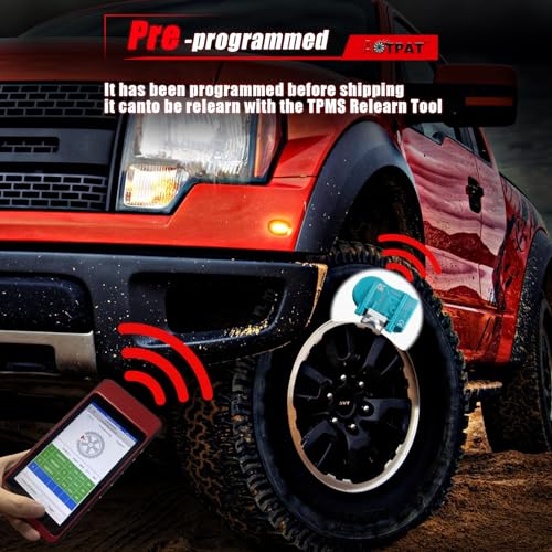 AOTPAT TPMS Sensor Pre-Programmed for:-Ford Explorer 2006-2010, Edge 2007-2008, Escape 2006-2008 for:-Mustang 2007-2009, Ranger 2006-2010 for:-Lincoln Navigator Town Zephyr OE# 6F2Z-1A189-A - Image 4