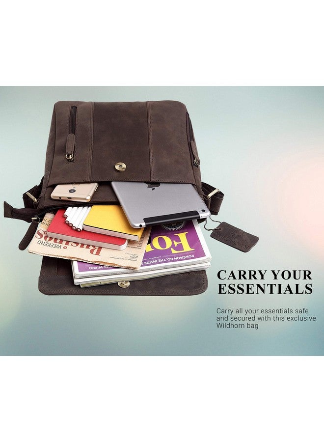 WildHorn Genuine Leather Sling Bag for Men | Stylish, Spacious & Built to Last | Adjustable Strap | 1-Year Warranty - Image 5