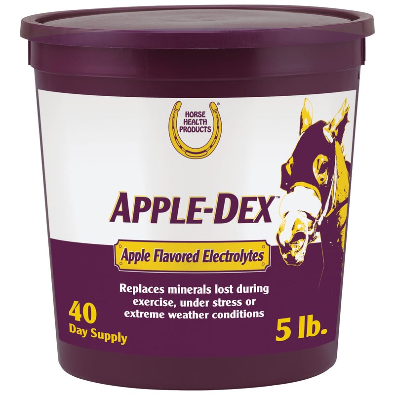 Farnam Horse Health Apple-Dex Apple Flavored Electrolytes for Horses 5 pound - Image 1