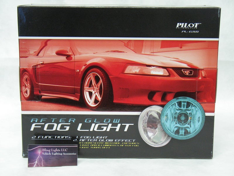 PL Universal 4" Round Blue Glow Halo Fog Lights Pair (Does Not Include Harness or Switch) - Image 3