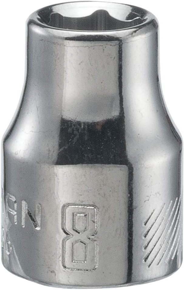 CRAFTSMAN CRAFTSMAN Shallow Socket MM 38Inch Drive 8mm 6Point CMMT43536 