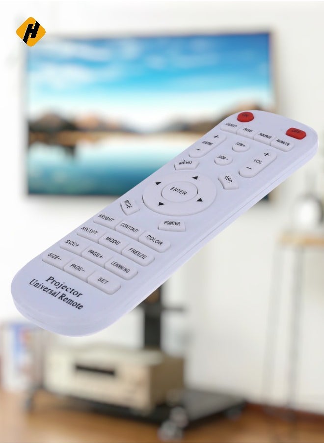 HuHa - Universal Multifunctional Projector Remote Control Replacement for ThundeaL Vivicine WZATCO Projector Remote Controller - Image 1