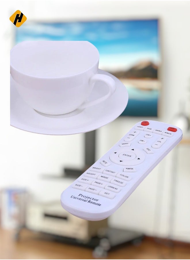 HuHa - Universal Multifunctional Projector Remote Control Replacement for ThundeaL Vivicine WZATCO Projector Remote Controller - Image 1
