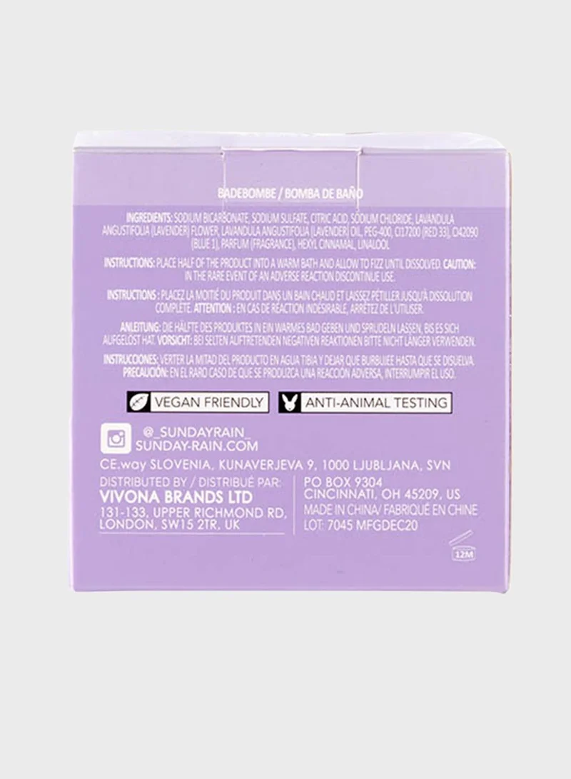 Sunday Rain Sleep Easy Bath Bomb Lavender