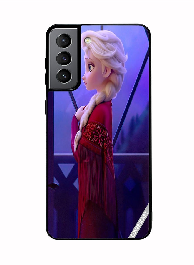 COVERSCART Protective Case Cover For Samsung Galaxy S21 5G Frozen Elsa Design Multicolour
