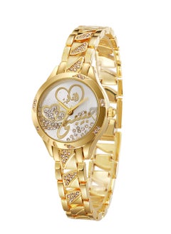 Elanova My dear darling, a women's wrist watch Stainless Steel with Crystals, Gold Color  - Image 1
