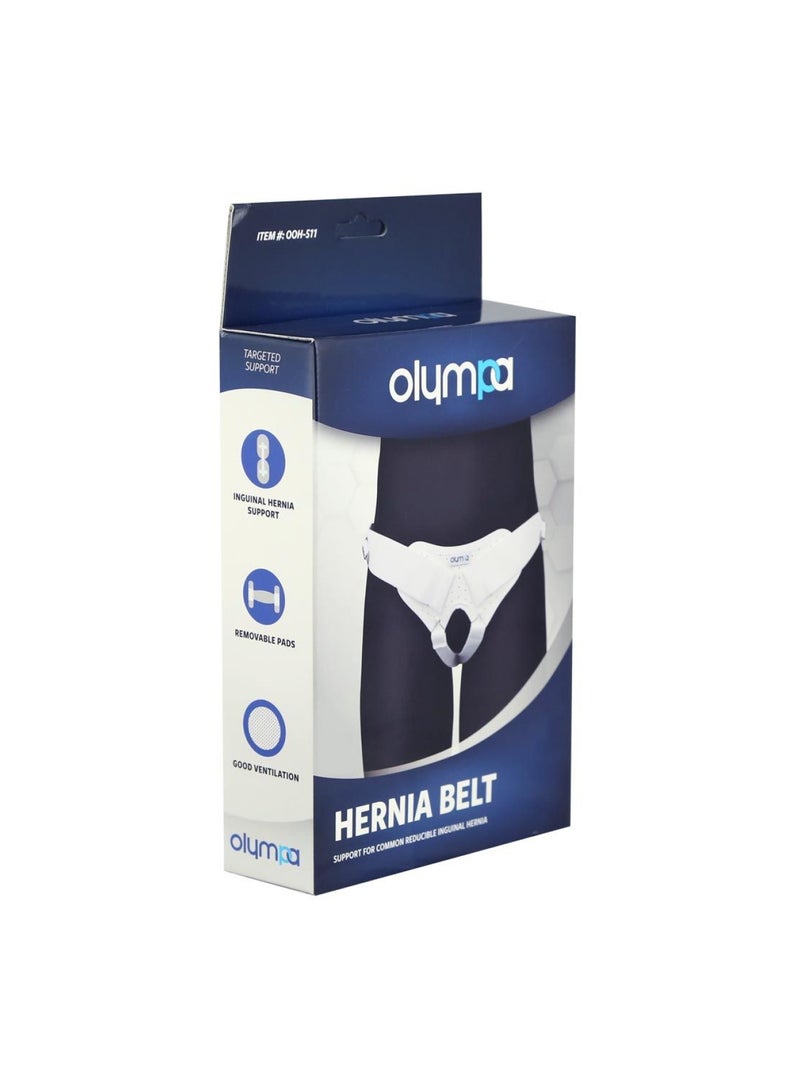 Olympa Hernia Belt White Small OOH-511 - Image 4