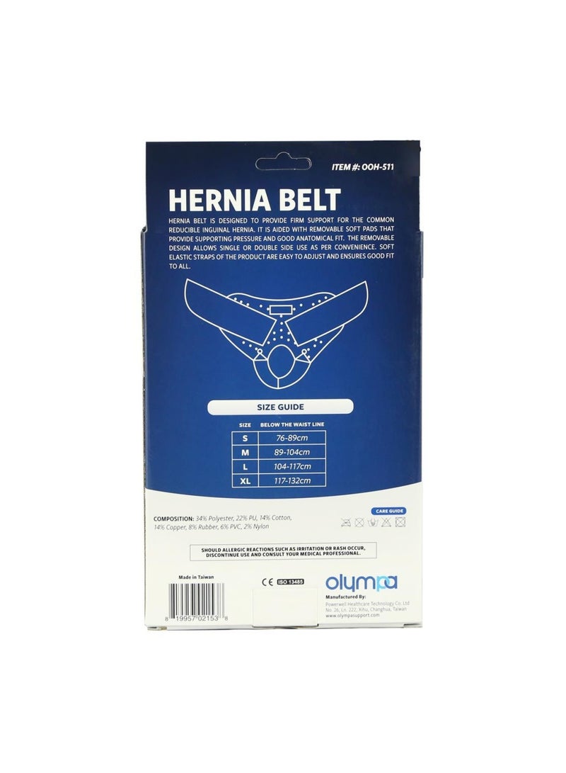 Olympa Hernia Belt White Small OOH-511 - Image 5