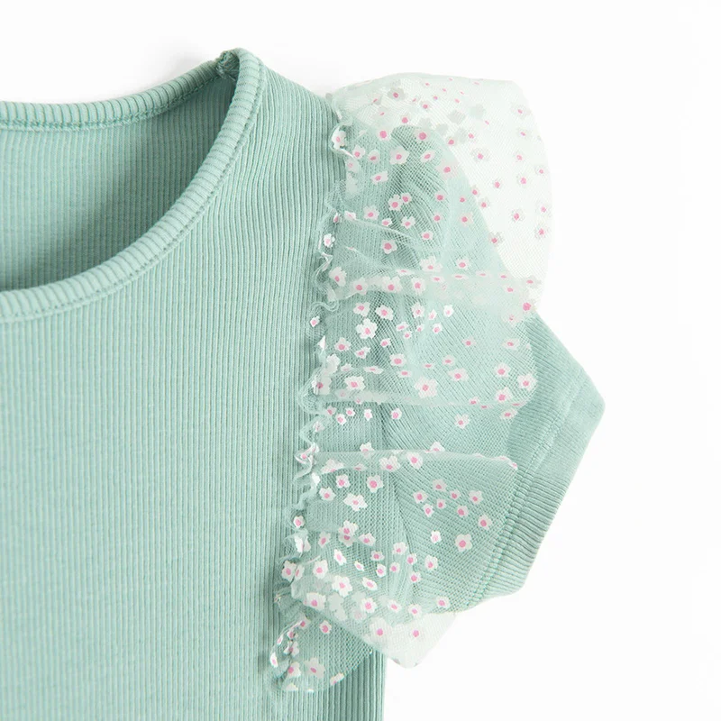 كول كلوب من سمييك GREEN COTTON DRESS S/S
