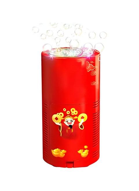 Automatic Bubbles  Machine for Kids  Portable Fireworks Bubble Machine with 90ml Bubble Liquid featuring Light & Music Bubble Blower Ideal for Outdoor Party Gift for Boys and Girls.
