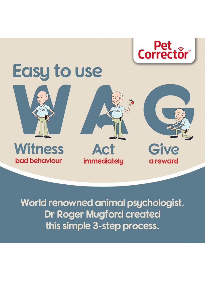 The Company of Animals - PET CORRECTOR Dog Trainer, 200ml. Stops Barking, Jumping Up, Place Avoidance, Food Stealing, Dog Fights & Attacks. Help stop unwanted dog behavior. Easy to use, safe, humane and effective. - Image 1