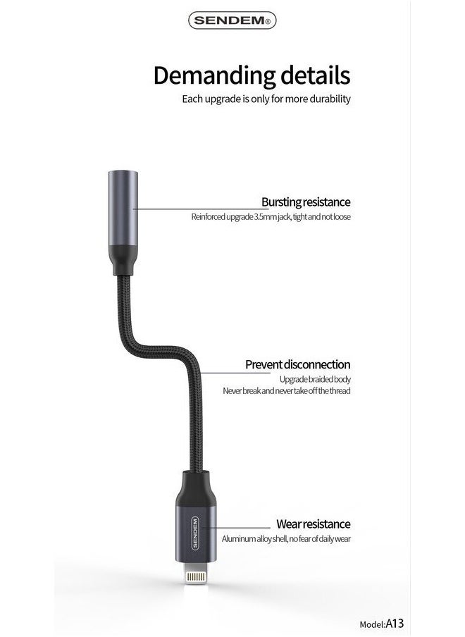Sendem - Audio Adapter Lightning - Image 1