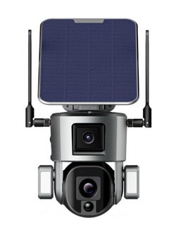 Crony CRONY D5 4G-4K-8MP Solar Dual Linkage Battery PT Camera 8MP Wireless CCTV Camera  - Image 1
