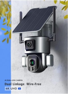 Crony CRONY D5 4G-4K-8MP Solar Dual Linkage Battery PT Camera 8MP Wireless CCTV Camera  - Image 3