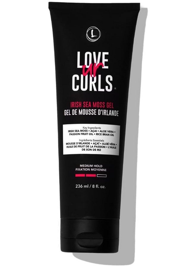 Love Ur Curls Lus (Love Ur Self) Irish Sea Moss Curlactivating Mediumhold Styling Gel For Hydrated Defined Curls Waves & Coils Vegan Crueltyfree 8.5 Oz - Image 1