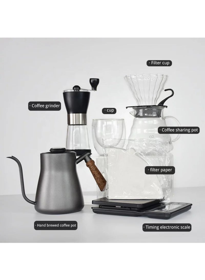 MAAS Premium V60 Coffee Kit – Complete Pour Over Coffee Set for Home, Office, Travel & Outdoor Brewing - Image 5