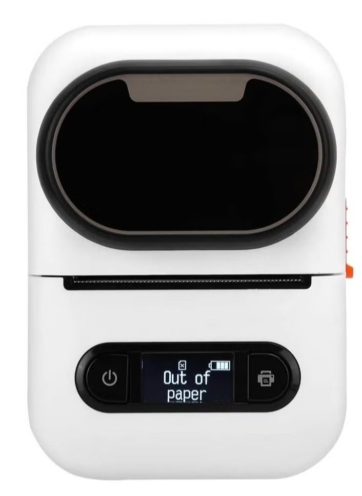 Denx - A portable wireless thermal printer for invoices, receipts and barcodes that works with Bluetooth, practical and easy to carry, 55 mm wide - Image 1