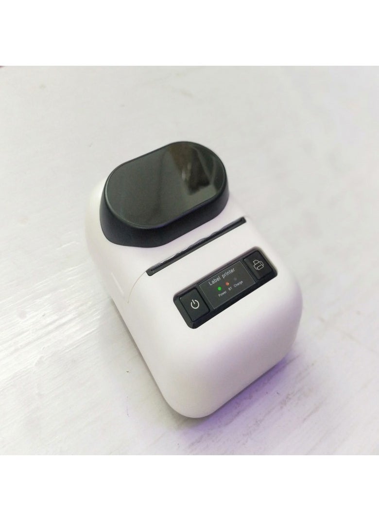 Denx - A portable wireless thermal printer for invoices, receipts and barcodes that works with Bluetooth, practical and easy to carry, 55 mm wide - Image 1