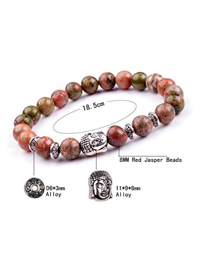 Buddha 8mm Beaded Bracelet for Women Men Gemstone Chakra Bracelet Jewelry for Birthday Gifts - Image 4