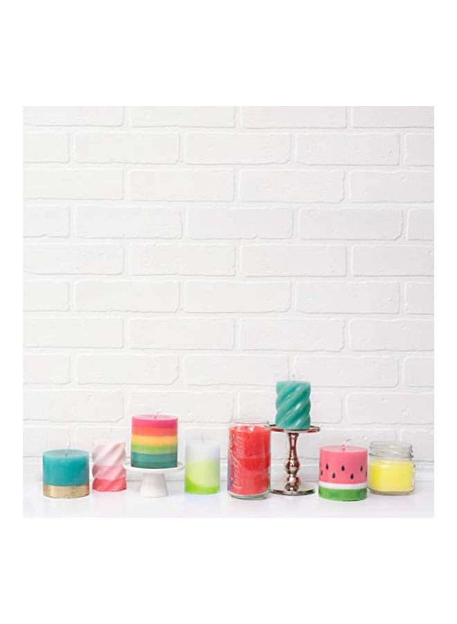 We R Memory Keepers, Wick Candle Making Kit, Includes 3 pounds of Paraffin Wax, 72 inches of Cotton Wick, 3 Rubber Stoppers, Pigment, Molds, Mixing Chart, Compatible with Beeswax, Soy and More - Image 4