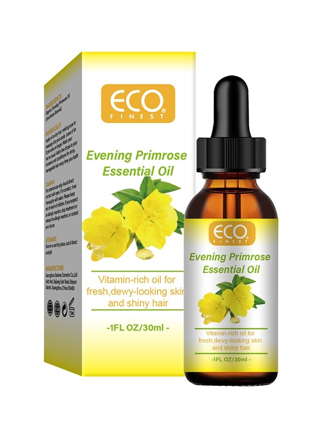 إيكو زيت زهرة الربيع المسائية العضوي للوجه ، مع فيتامين ، ترطيب عميق ، مضاد للشيخوخة ، يقلل من الخطوط الدقيقة والتجاعيد ، يحسن البشرة والشعر 30 مل - Image 1