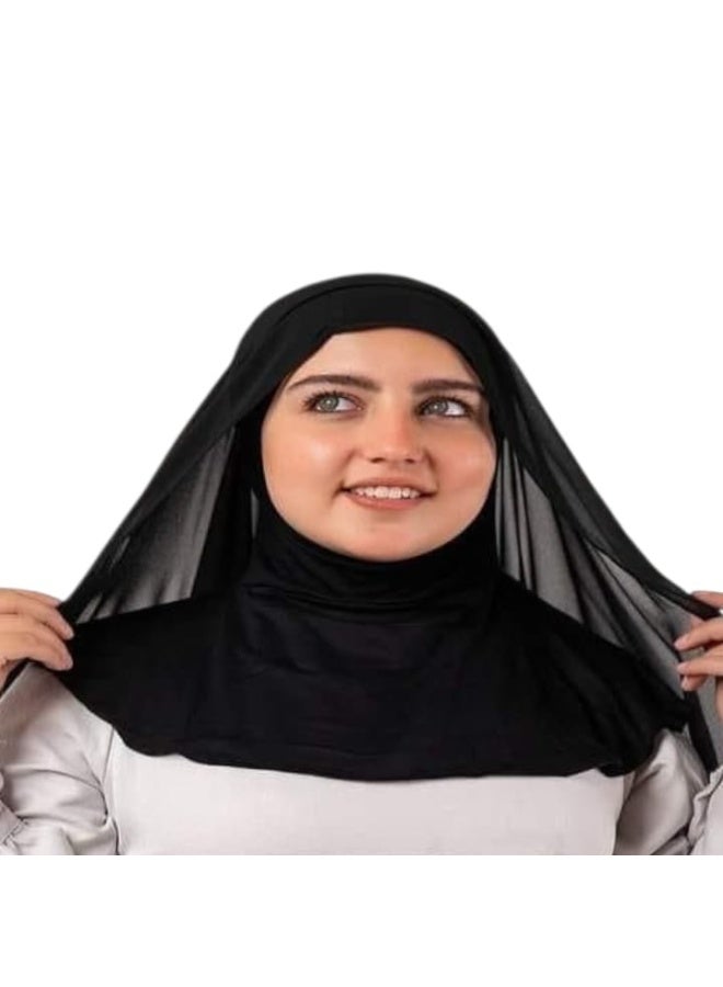 ايزي اسكارف بالبندانه كريب شيفون