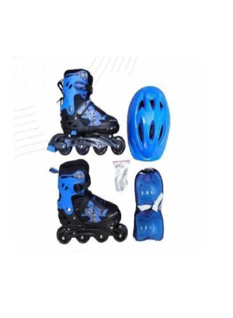 Adjustable Inline Skates, Medium Size (34–38)
