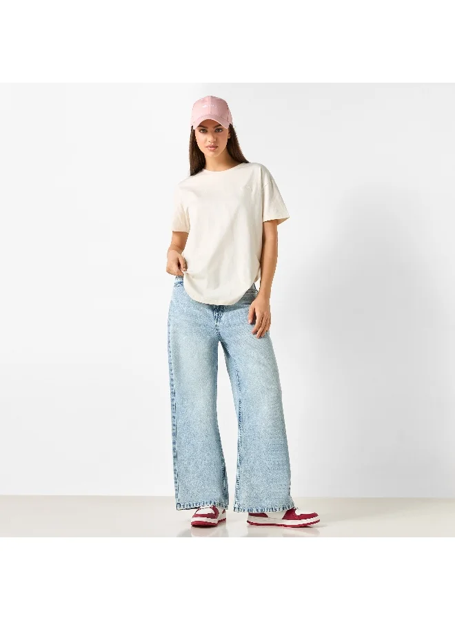 Kappa Kappa Crew Neck T-shirt with Short Sleeves