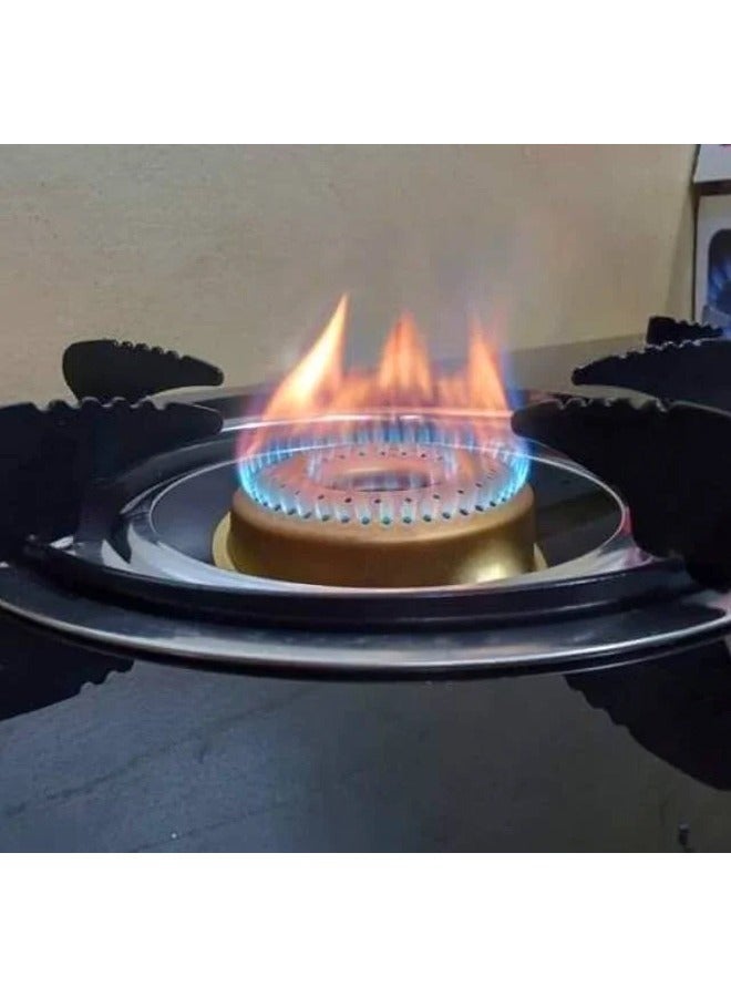 ATM Premium Double Burner Gas Stove with Sleek Tempered Glass Top - Image 5