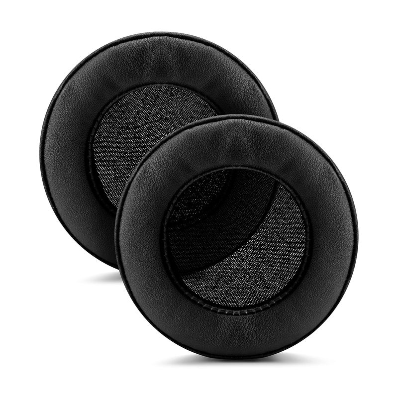 Brainwavz XL Large Replacement Memory Foam Earpads Suitable for Many Other Large Over The Ear Headphones Sennheiser AKG HifiMan ATH Philips Fostex Sony Black Pleather - Image 2