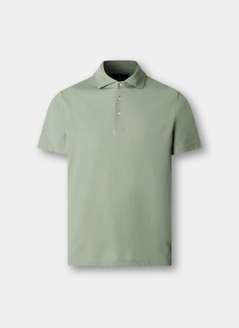 هاكيت Classic Fit Short Sleeve Pima Polo