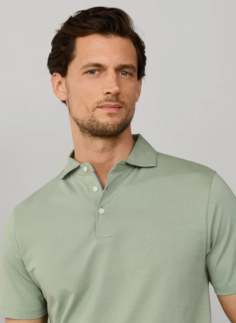 Hackett  Classic Fit Short Sleeve Pima Polo for Men | Best Price UAE