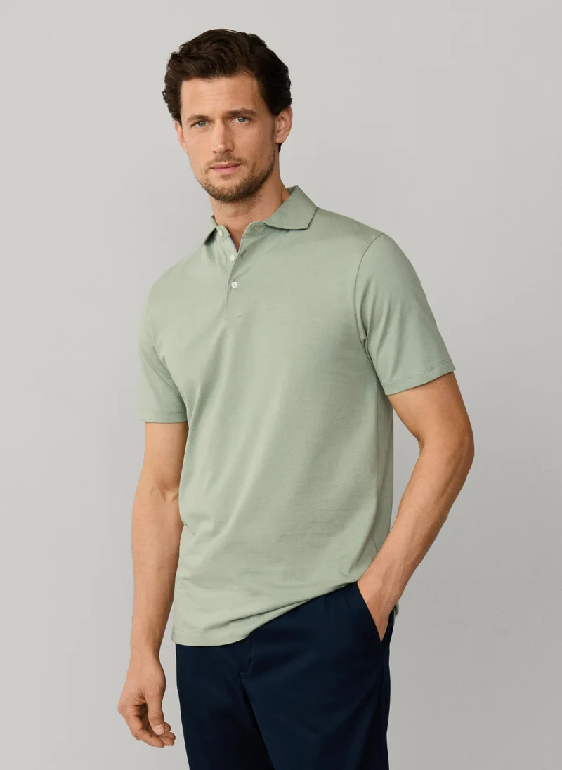 Hackett  Classic Fit Short Sleeve Pima Polo for Men | Best Price UAE