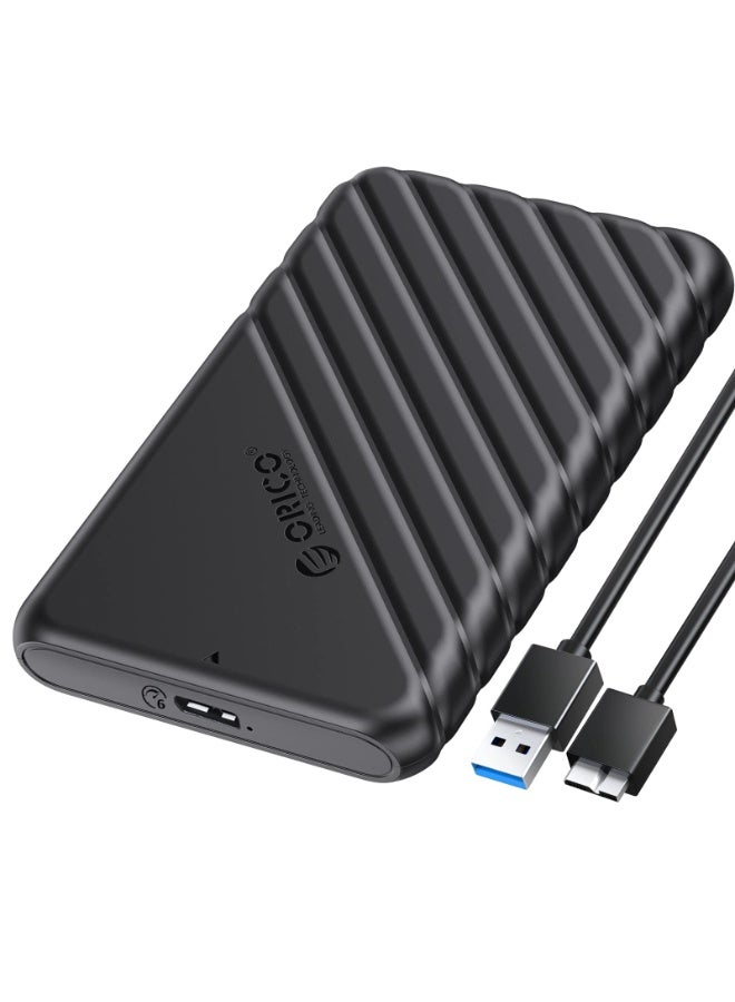 Orico ORICO 2.5 inch External Hard Drive Enclosure USB 3.0 to SATA III for 7mm and 9.5mm SATA HDD SSD 25PW1-U3 + 2189U3 - Image 2
