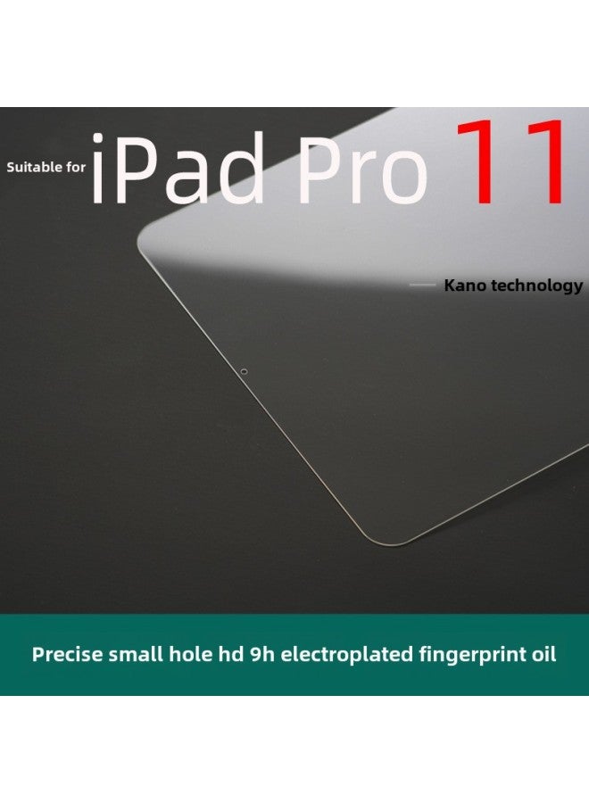 Suitable For IPad Pro 11 Inch Tempered Film IPad PRO 2020 Precision Small Hole Full Screen Protective Film-Color:Ipad Pro 2020 11inch Full Screen Version-Dimensions:Including Packaging  - Image 1