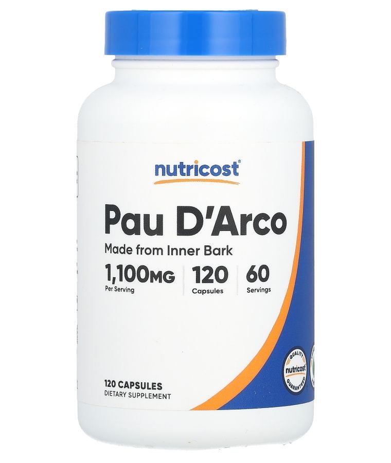 Pau D'Arco 120 Capsules (550 mg per Capsule)