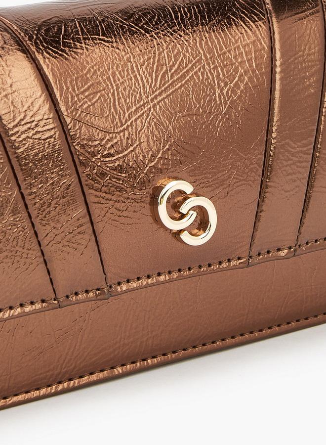 سيليست حقيبة كروس بودي معدنية بحزام سلسلة - Image 4