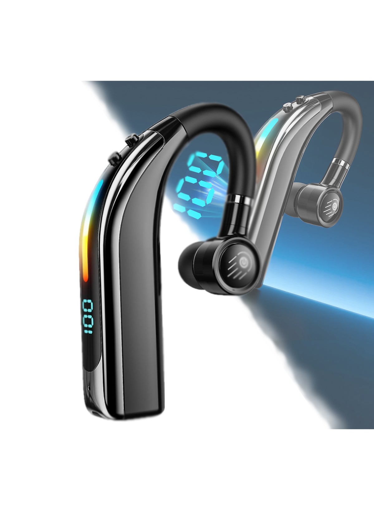 cmgtyyd Cmgtyyd Single Ear Wireless Bluetooth Phone Earpiece Hands Free Bluetooth Headset With M Z4E712BFCED1E119667CBZ