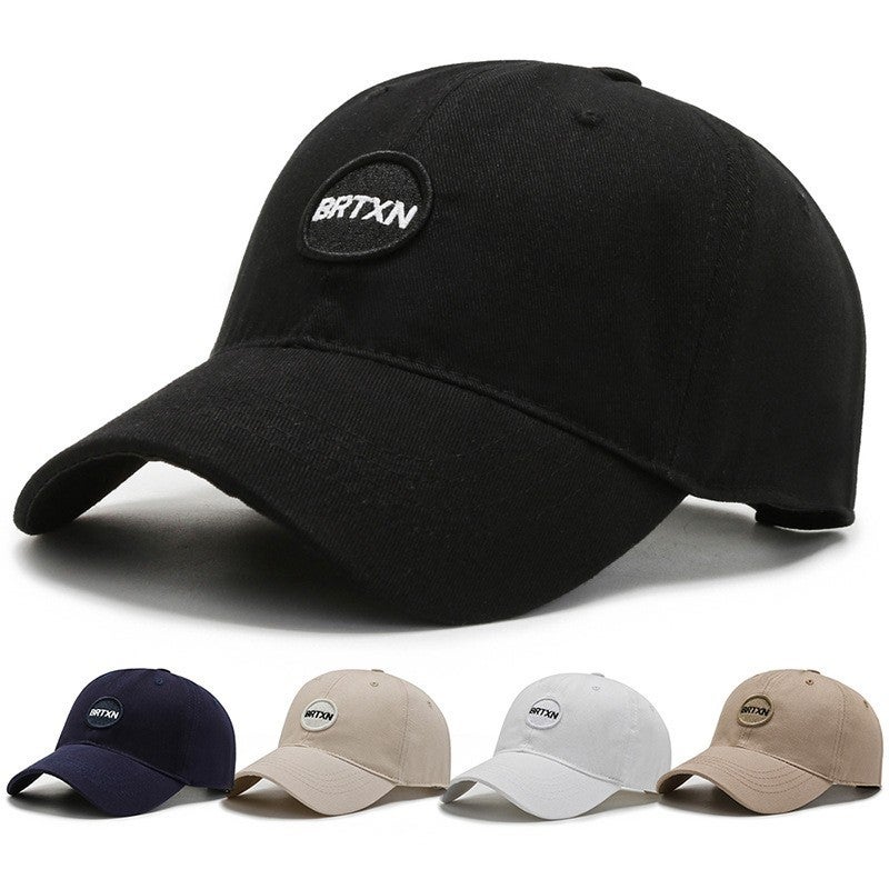 Hat Women's Korean Style Outdoor Embroidered Baseball Cap Men's Summer Sun Protection Casual Peaked Cap Student Sun Hat Trendy - Image 2