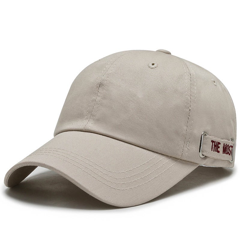 Hat Women's Korean Style Outdoor Embroidered Baseball Cap Men's Summer Sun Protection Casual Peaked Cap Student Sun Hat Trendy - Image 1