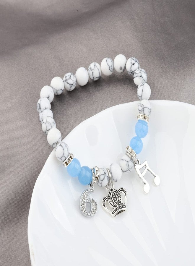 MYOSPARK Musical Gift Musical Queen Bracelet Musical Theatre Keychain Jewelry Musical Theater Fans Gift (S Musical BR) - Image 5