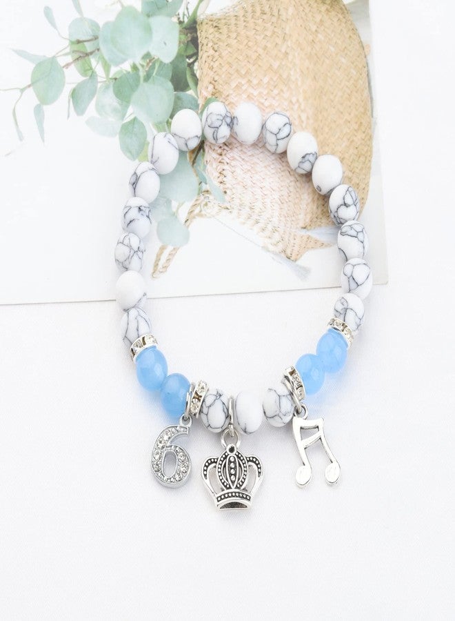 MYOSPARK Musical Gift Musical Queen Bracelet Musical Theatre Keychain Jewelry Musical Theater Fans Gift (S Musical BR) - Image 4