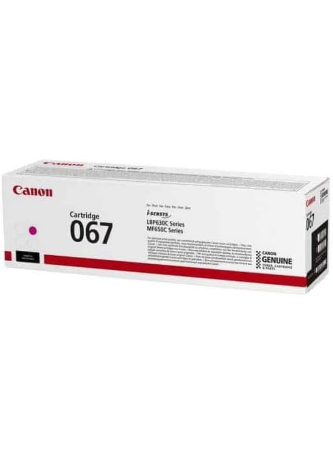 Canon Toner Cartridge 067 Yield 1250 pages Magenta - Image 3