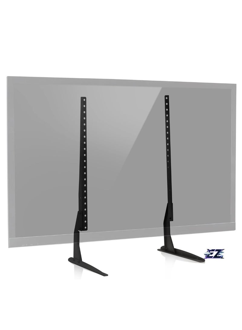 ELTRAZONE قاعدة استبدال حامل التلفاز العالمي، قاعدة عمودية تناسب تلفزيونات LCD و LED و بلازما من 32 إلى 60 بوصة، سعة 110 رطل، VESA 800 x 400mm - Image 1