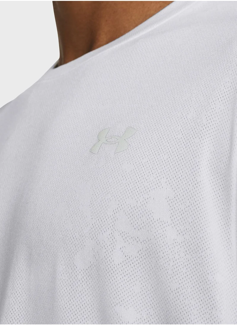 UNDER ARMOUR Logo Launch Splatter T-Shirt