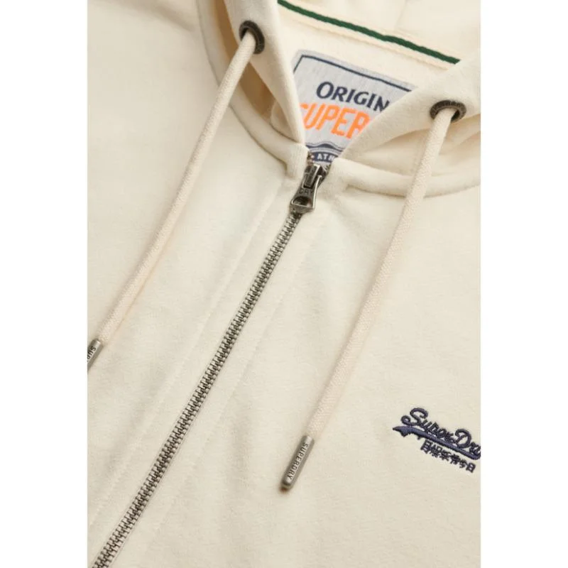 Superdry  Essential Logo Half Brushed Zip Hoodie for Men | Best Price UAE