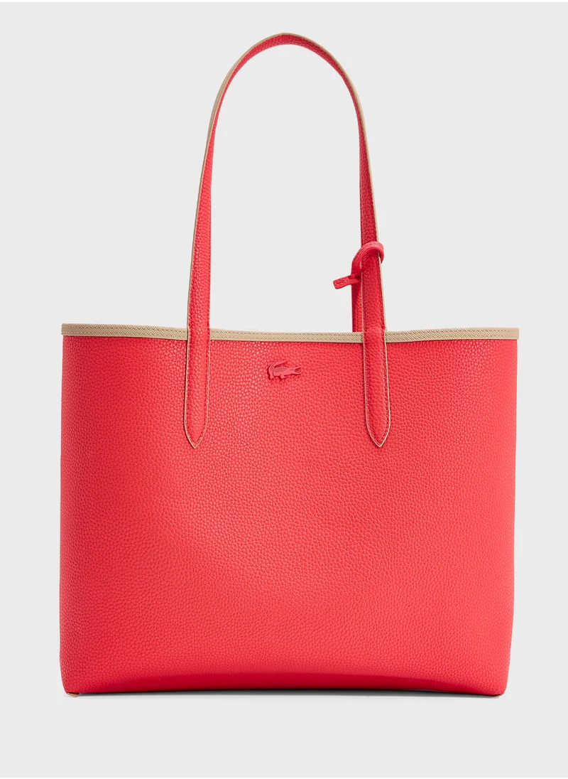 LACOSTE Essentials Top Handle Zip Over Tote